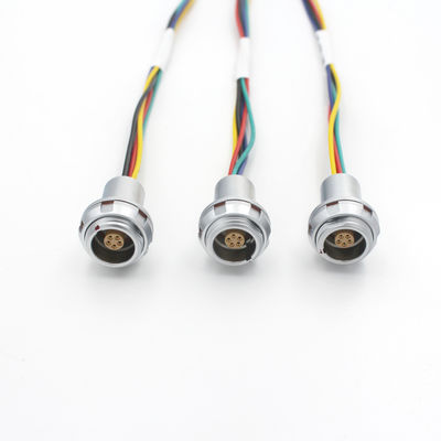 0K soquete impermeável personalizado do metal de Pin Female Connector Self Locking do tamanho 5