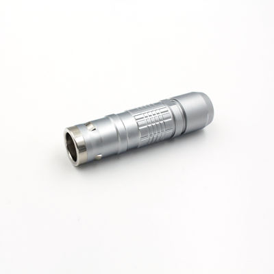 Proteção impermeável reta da compatibilidade eletrónica do conector IP68 6 Pin Circular Plug With