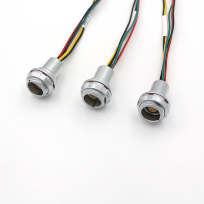 Comprimento 150mm da série dos conectores de cabo push pull 0K do soquete da aviação